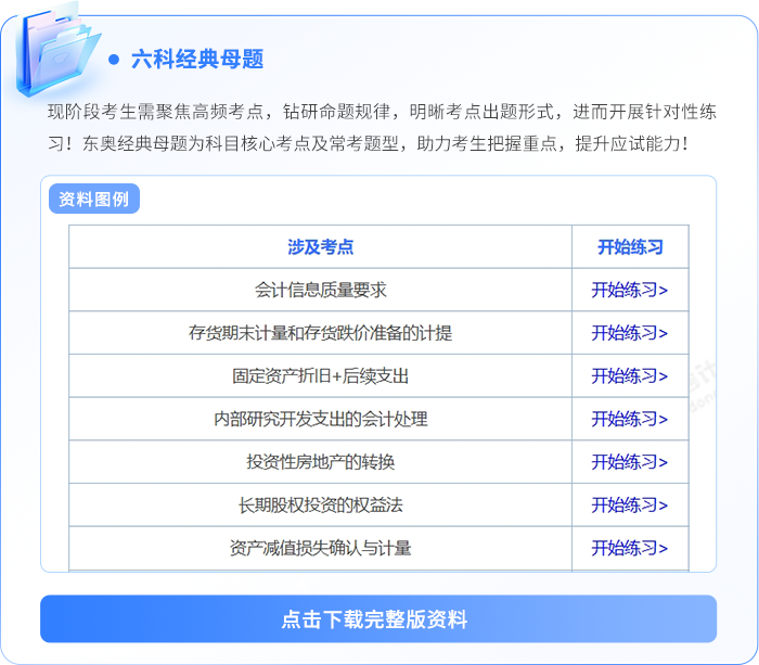 六科經(jīng)典母題