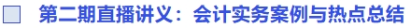 會(huì)計(jì)實(shí)務(wù)案例與熱點(diǎn)總結(jié)