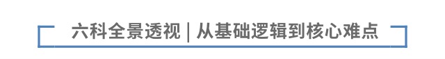 六科全景透視 | 從基礎(chǔ)邏輯到核心難點(diǎn)
