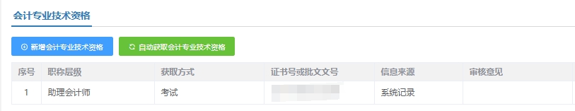 恭喜初級(jí)考生獲取助理會(huì)計(jì)師職稱(chēng)