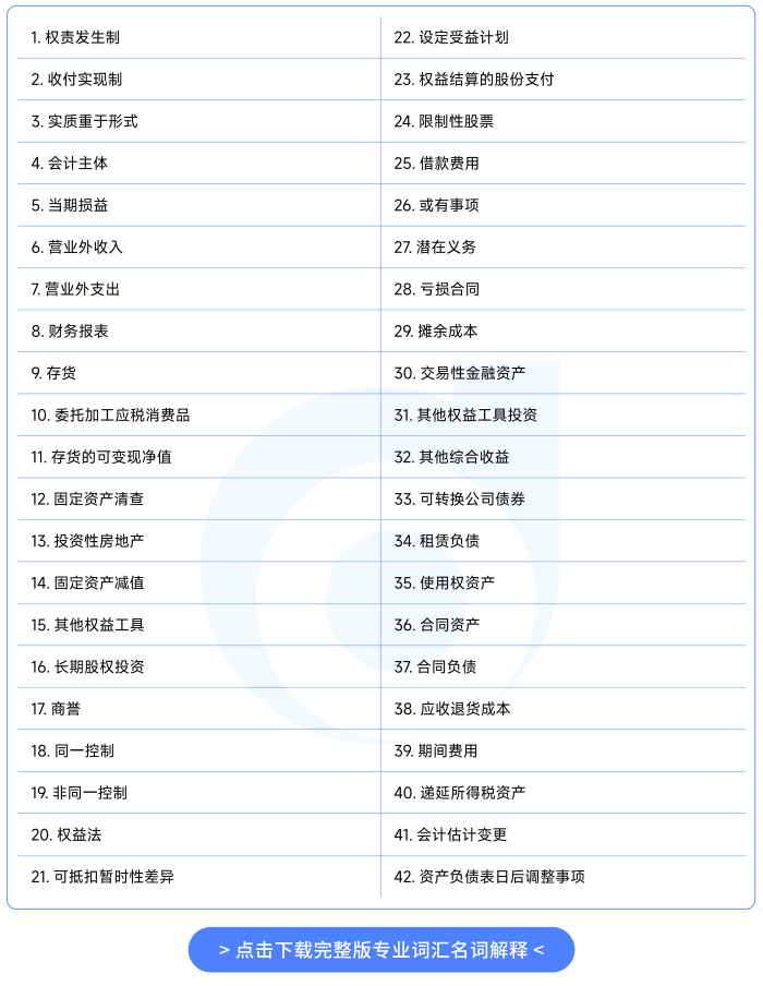26年注會(huì)《會(huì)計(jì)》專業(yè)詞匯名詞解釋_01
