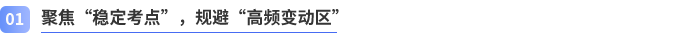聚焦“穩(wěn)定考點(diǎn)”，規(guī)避“高頻變動(dòng)區(qū)”