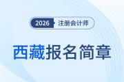 西藏自治區(qū)2026年注冊會計師全國統(tǒng)一考試報名簡章公布！